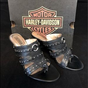 Harley Davidson Leather Heels